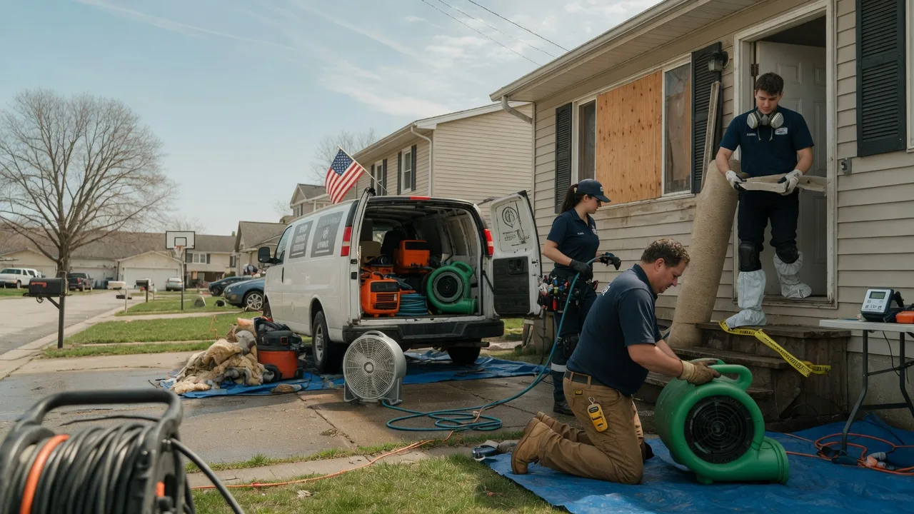 Water Damage Restoration in Mathews, VA near me